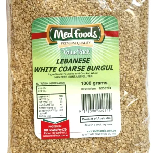 Lebanese White Coarse Burgul