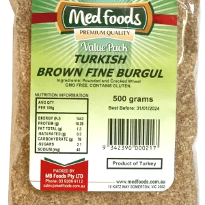 Turkish Brown Fine Burgul