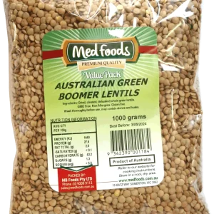 Australian Green Boomer Lentils