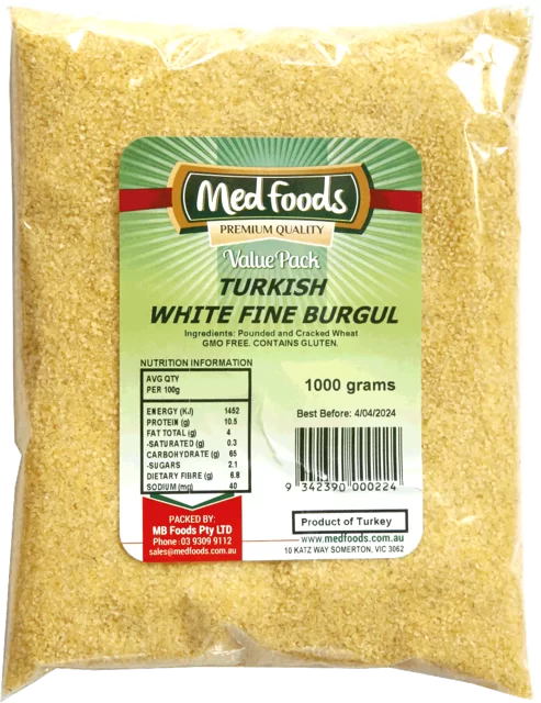 Turkish White Fine Burgul