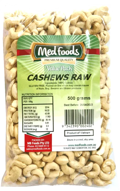 Cashews Raw