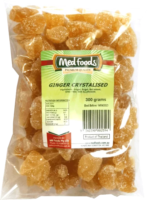 Ginger Crystalised