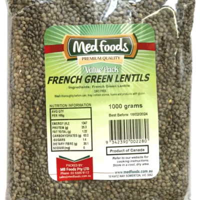 French Green Lentils
