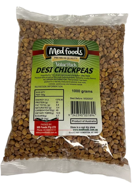 Desi Chickpeas