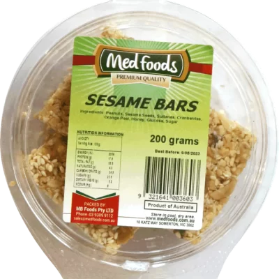 Sesame Bars