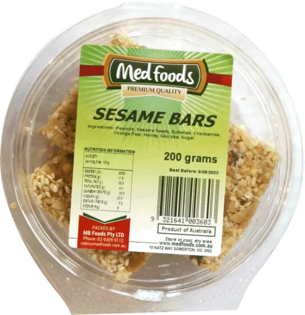 Sesame Bars