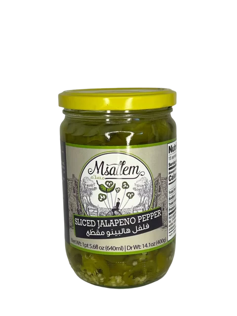 Sliced Jalapeno Peppers