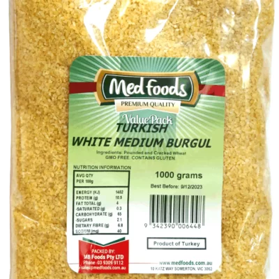 TURKISH WHITE MEDIUM BURGUL